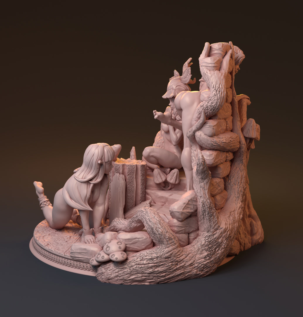 My Little Magic Guide Big Diorama by HardWitch-Games.