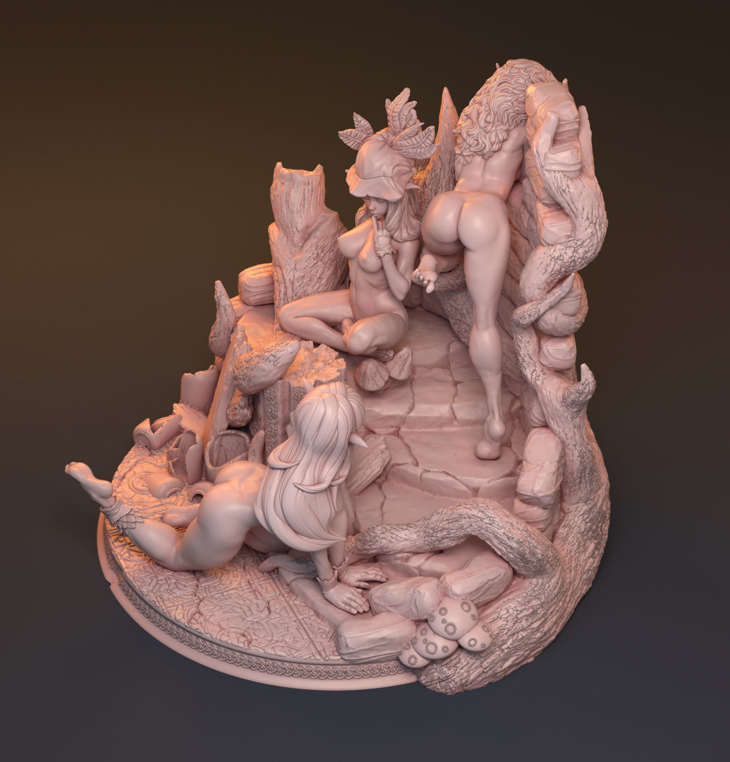 My Little Magic Guide Big Diorama by HardWitch-Games.