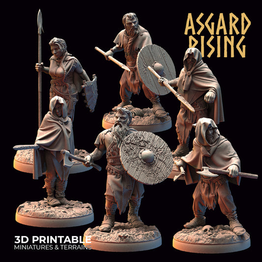 Asgard Rising Viking Rune Guard Warriors of the Raven Clan