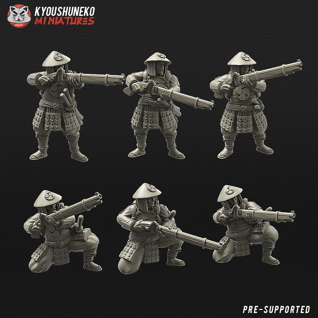 Japanese Ashigaru Musketmen