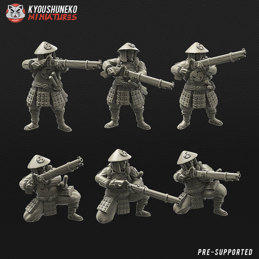 Japanese Ashigaru Musketmen