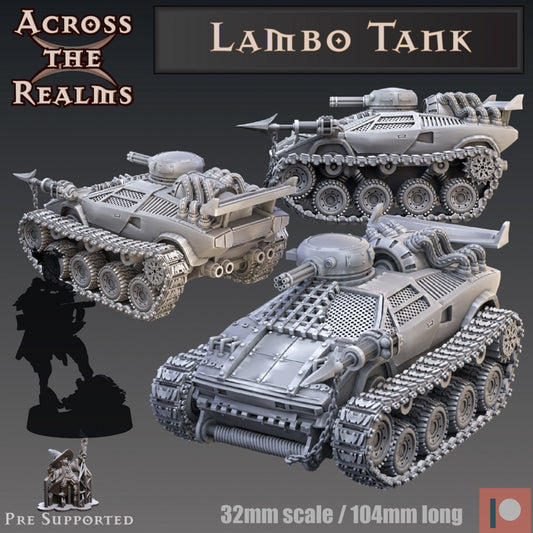 Lambo Tank by Across the Realms