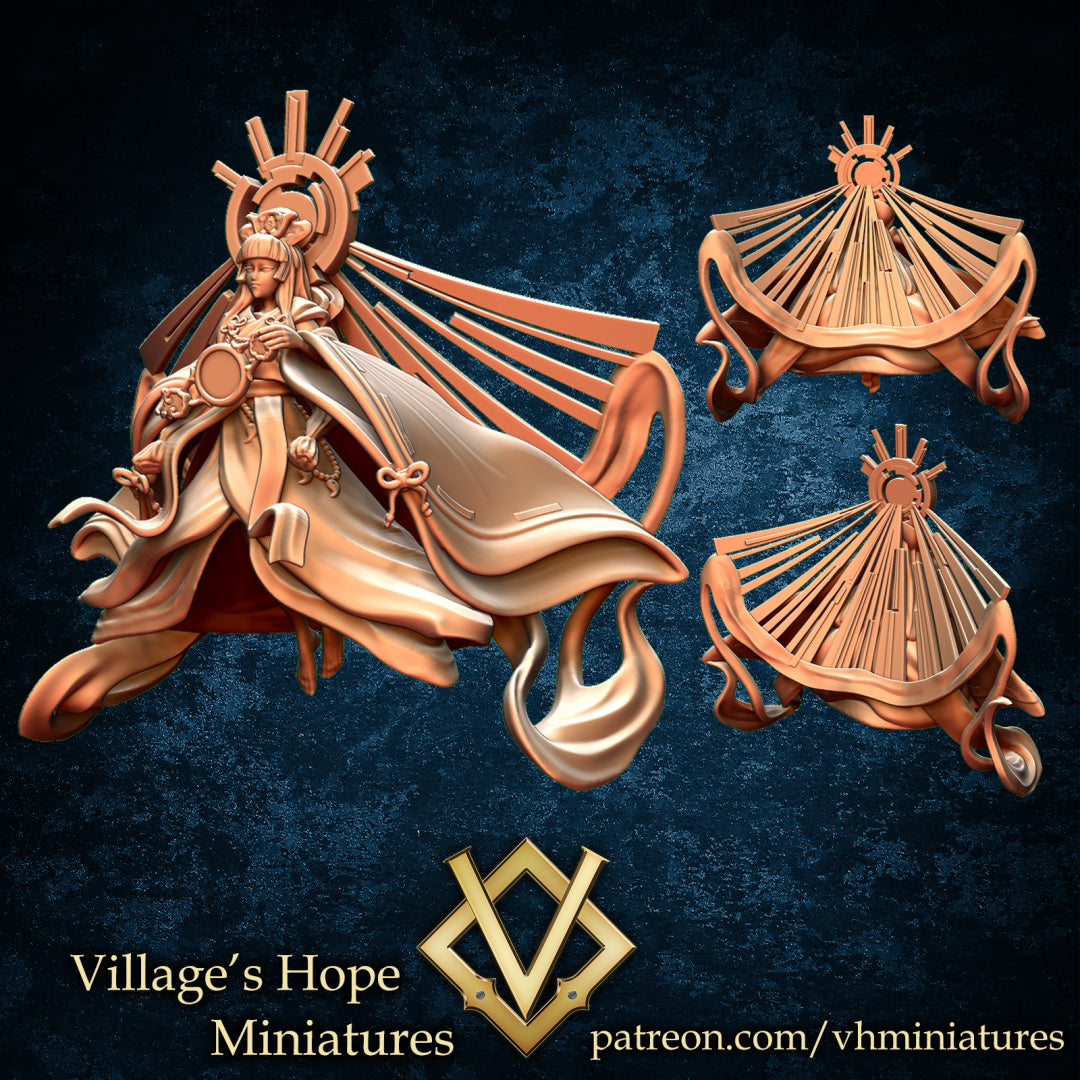 Amaterasu Goddess of The Sun by Village's Hope Miniatures