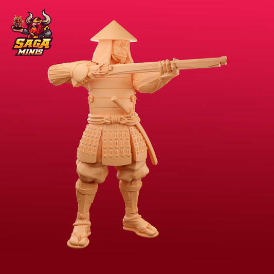 Ashigaru Riflemen by Saga Miniatures