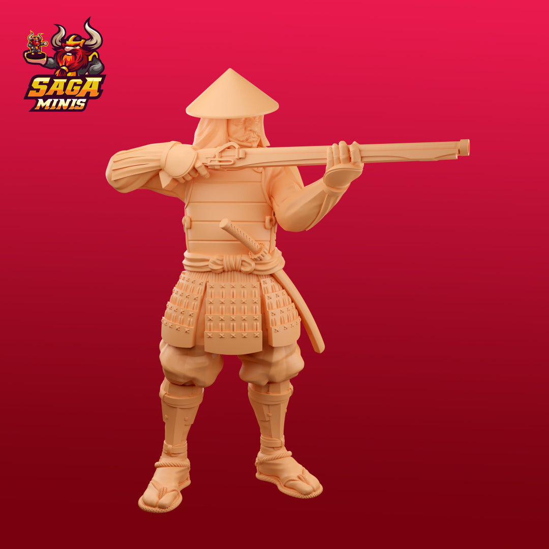 Ashigaru Riflemen by Saga Miniatures