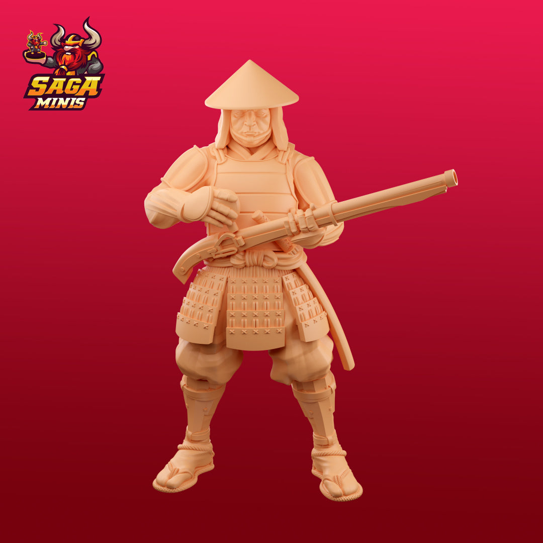 Ashigaru Riflemen by Saga Miniatures