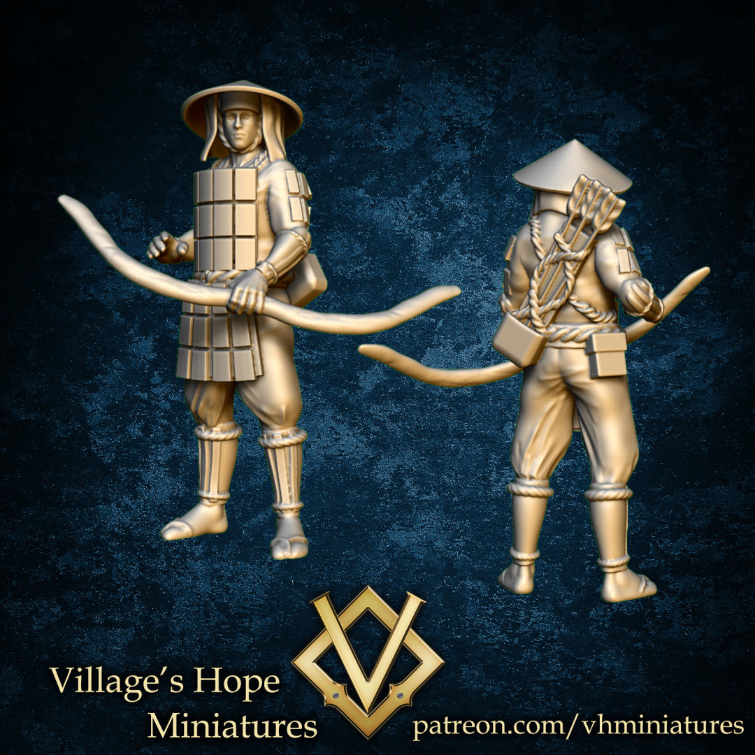 Japanese Archers by Village's Hope Miniatures