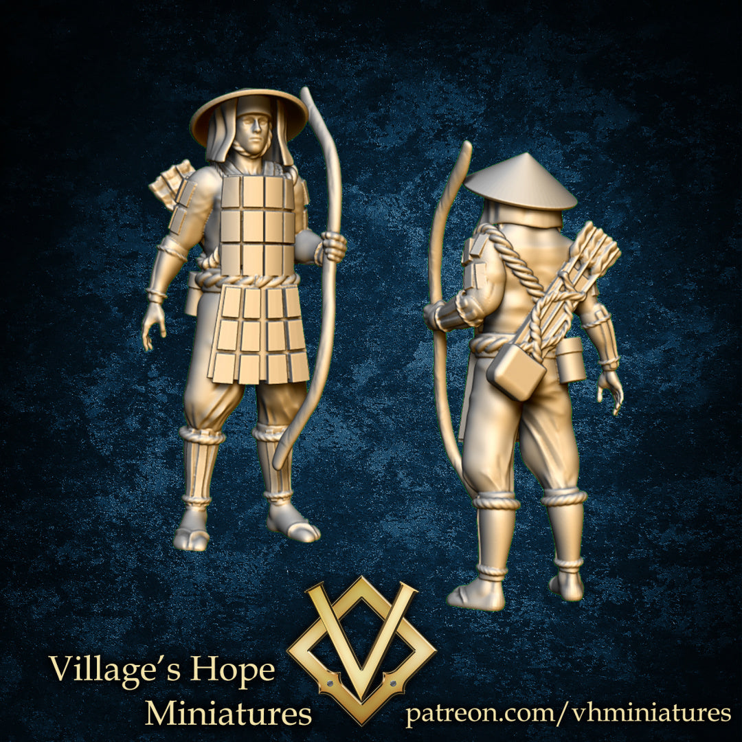 Japanese Archers by Village's Hope Miniatures