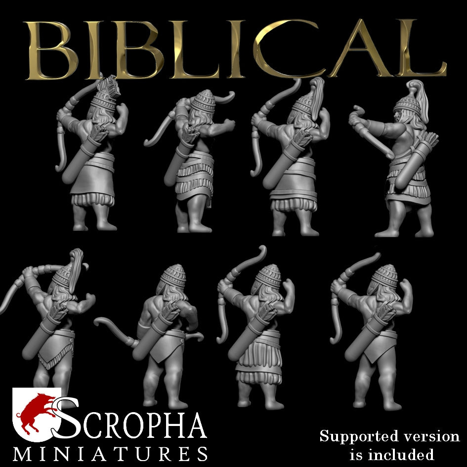 Mycenaean Archers by Scropha Miniatures