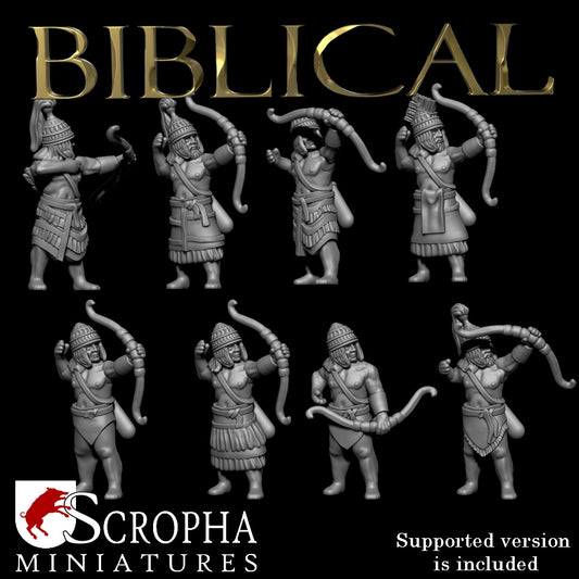 Mycenaean Archers by Scropha Miniatures