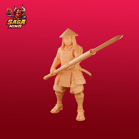 Ashigaru Spearmen by Saga Miniatures
