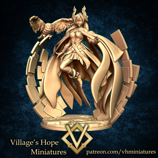 Athena Goddess of Wisdom by Village's Hope Miniatures
