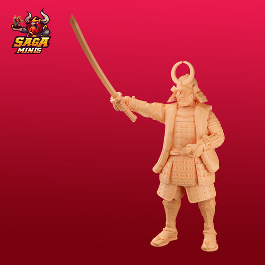 Bandit Samurai Leader by Saga Miniatures
