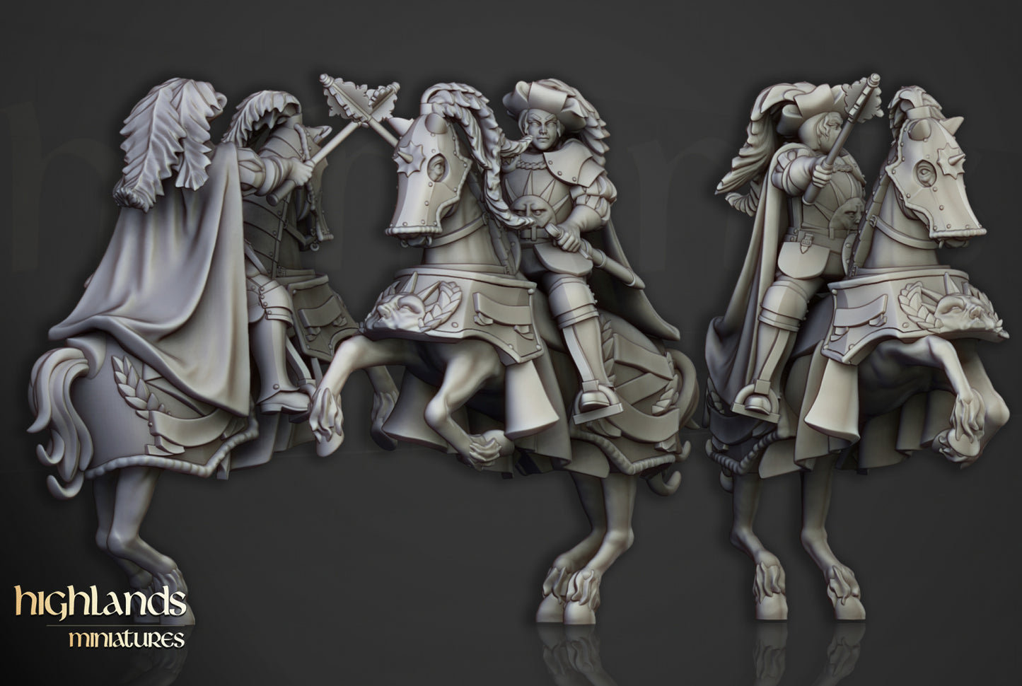 Baroness of Lunneburg by Highlands Miniatures