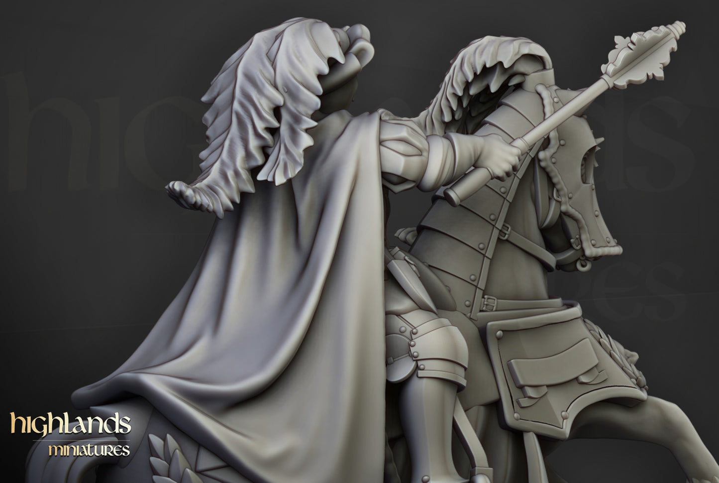 Baroness of Lunneburg by Highlands Miniatures