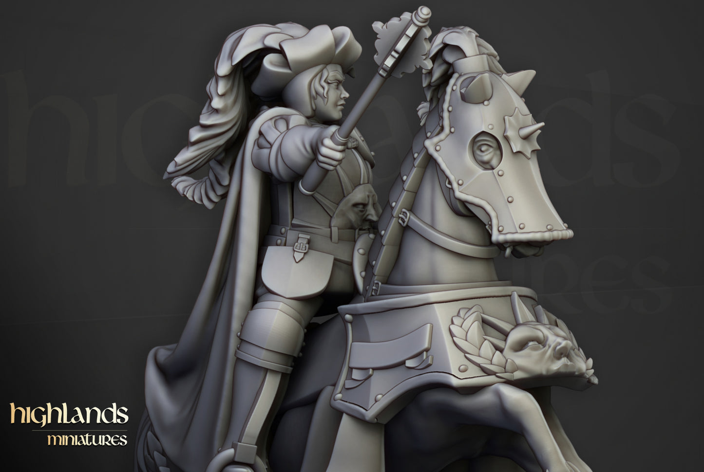 Baroness of Lunneburg by Highlands Miniatures