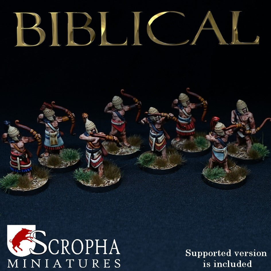 Mycenaean Archers by Scropha Miniatures