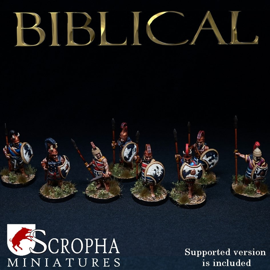 Mycenaean Late Warriors by Scropha Miniatures