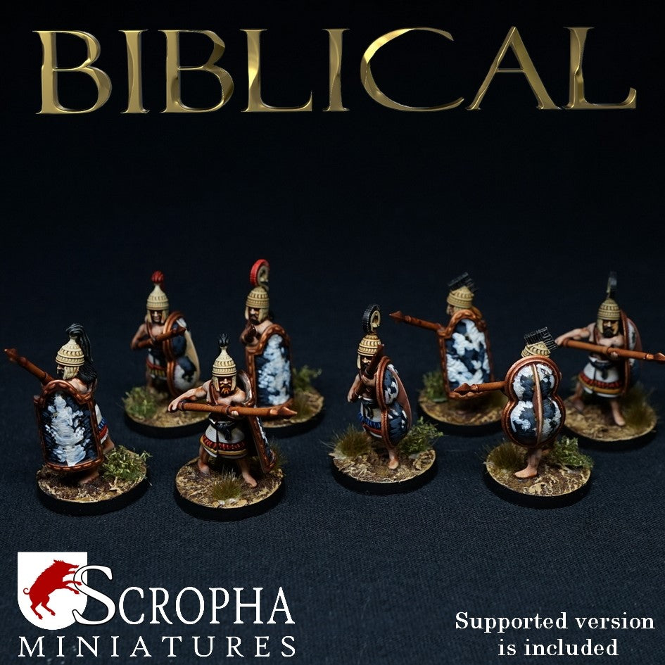 Mycenaean Warriors by Scorpha Miniatures