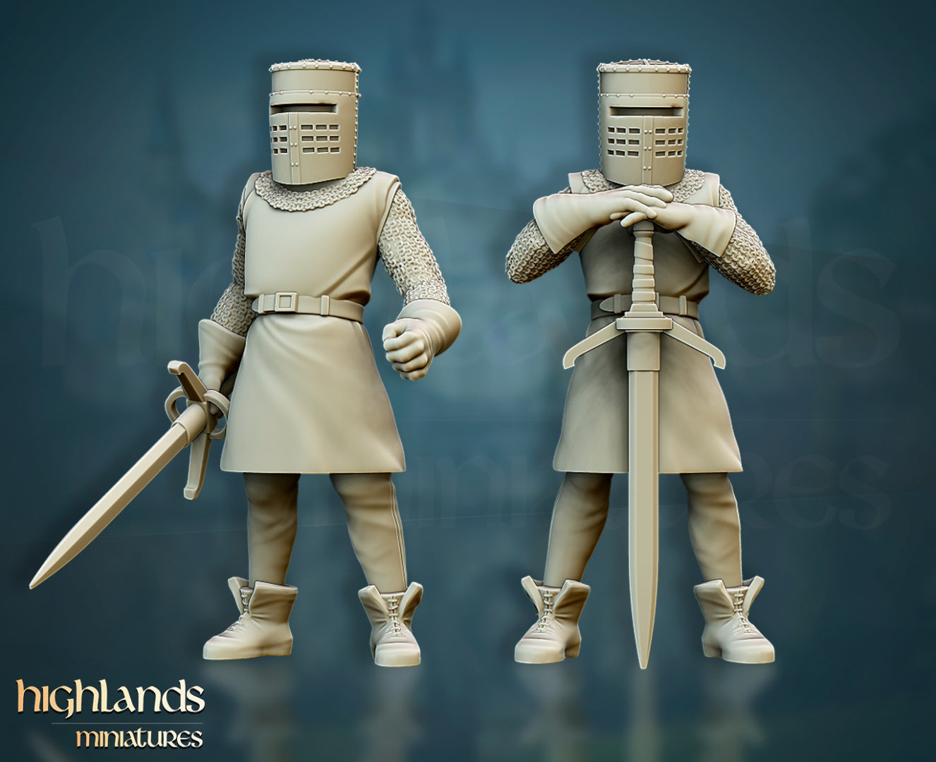 Black Knight by Highlands Miniatures