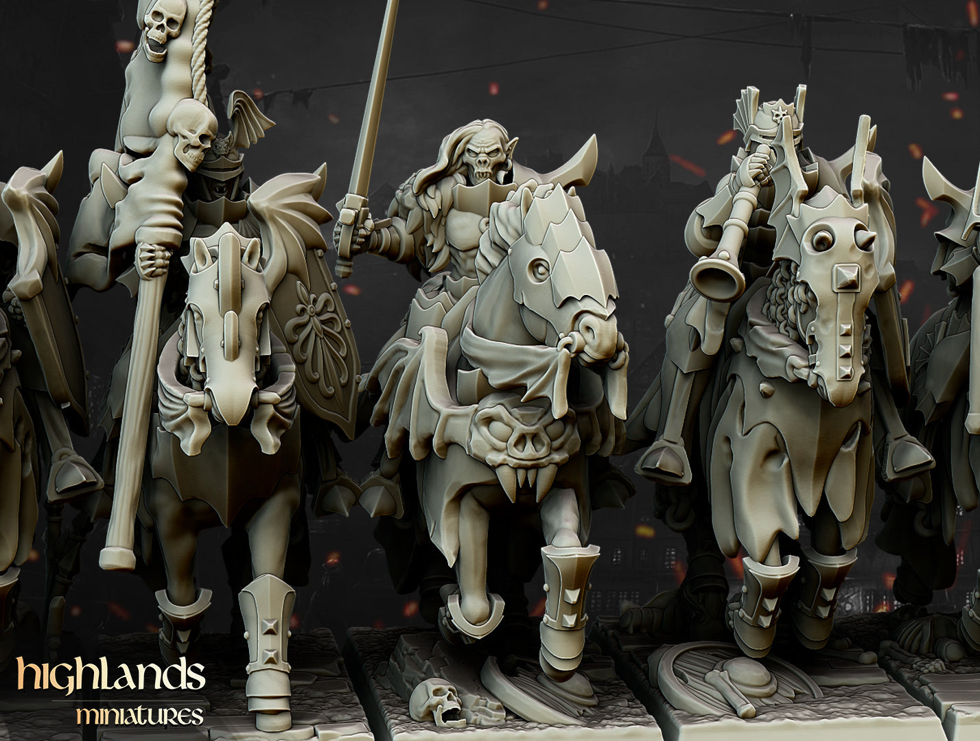 Vampire Knights by Highlands Miniatures