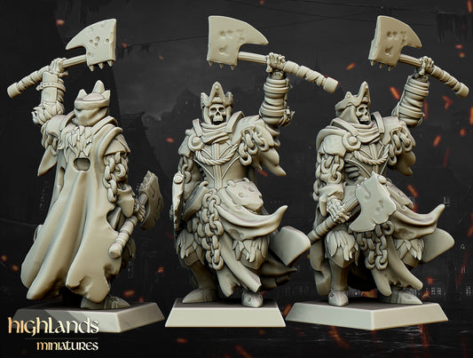 Undead Black Watch Command by Highlands Miniatures