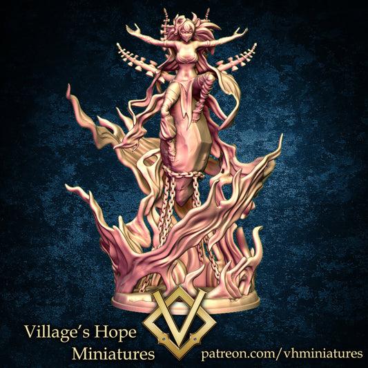 Goddess of Fire by Village's Hope Miniatures