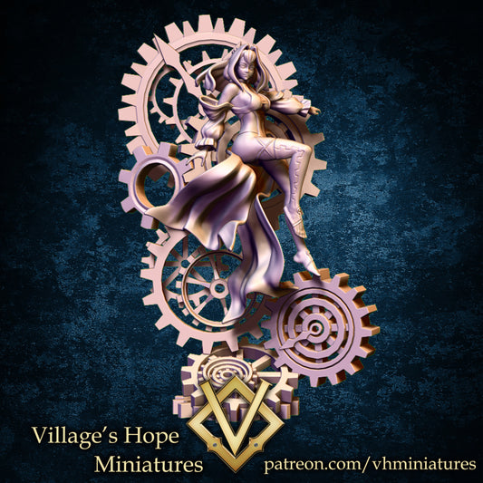 Cronos Goddess of Time by Village's Hope Miniatures