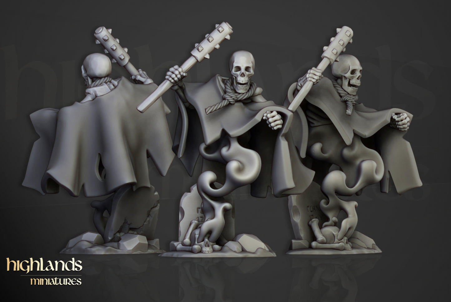 Crypt Ghosts by Highlands Miniatures