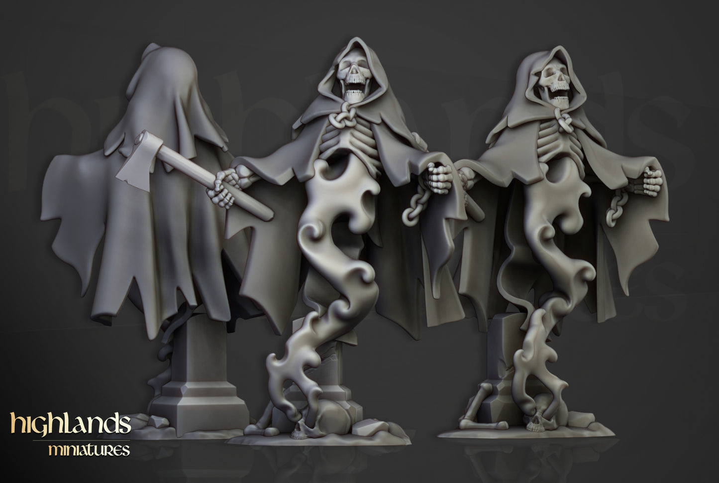 Crypt Ghosts by Highlands Miniatures