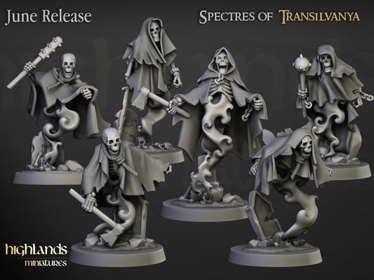 Crypt Ghosts by Highlands Miniatures