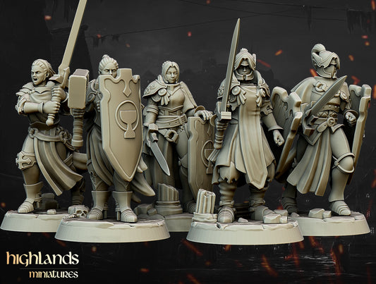 Warriors of the Lady by Highlands Miniatures