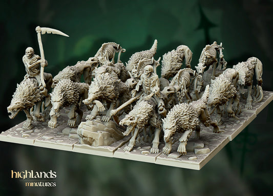 Direwolves by Highlands Miniatures