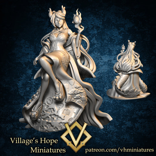 Chen Long Dragon Maiden by Village's Hope Miniatures