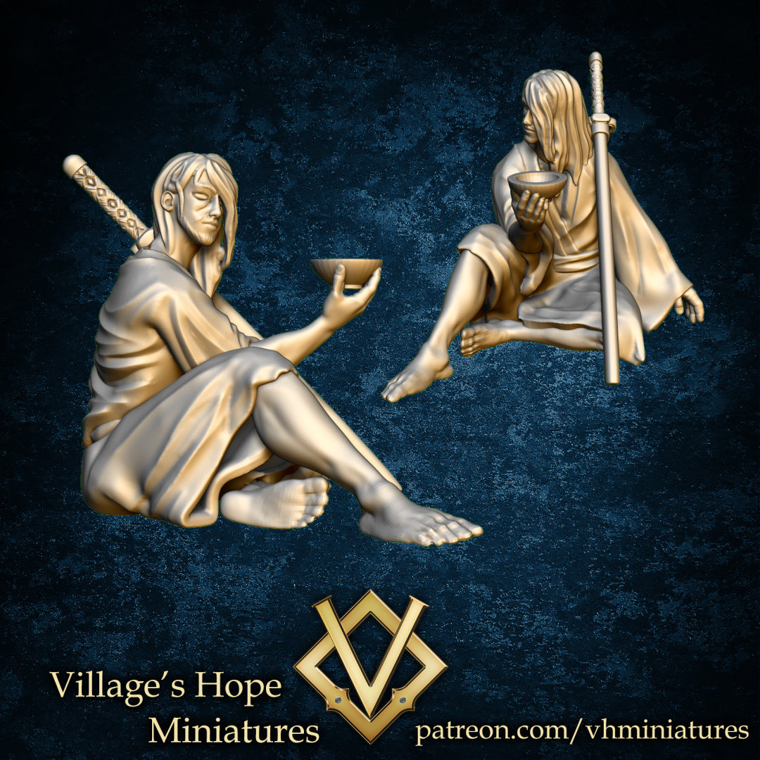 Drunk Samurai by Village's Hope Miniatures