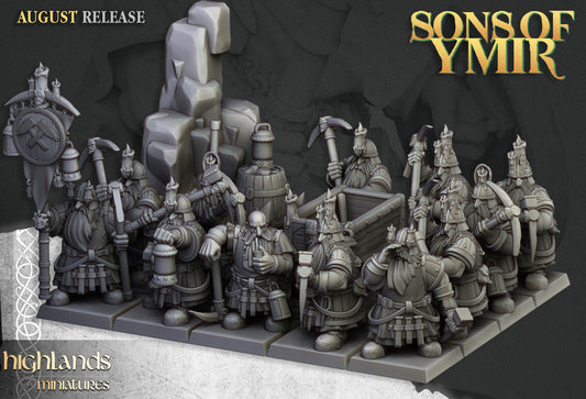 Dwarf Miners Unit