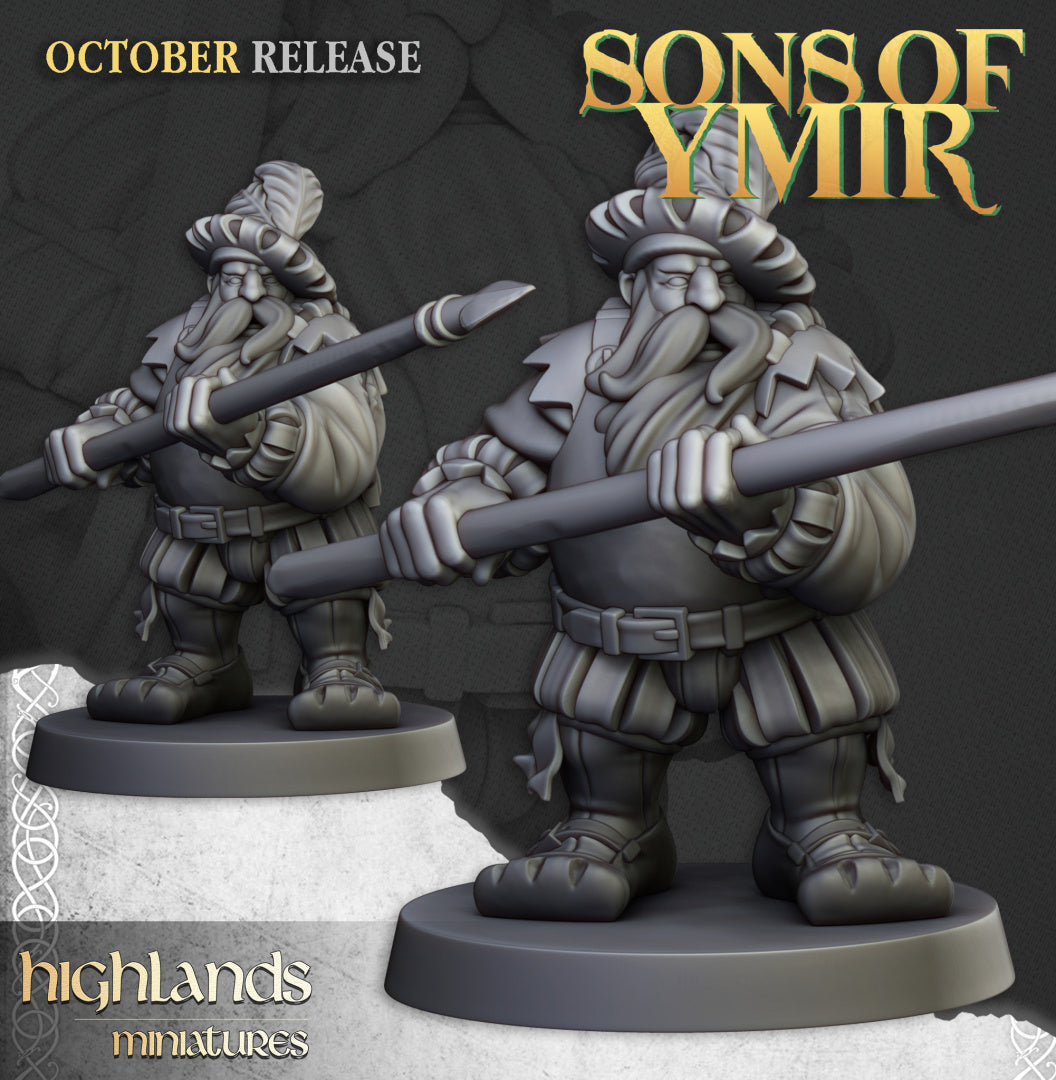 Dwarf Pikemen Unit
