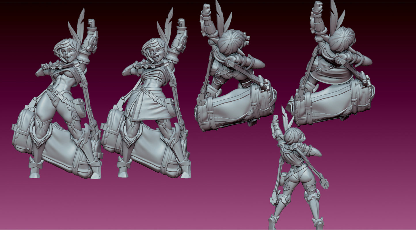 Inara, loot hoarder by Gaz Minis