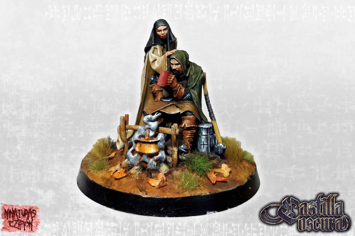 Eulogio's Last Beer Vignette by Ezipion Miniatures