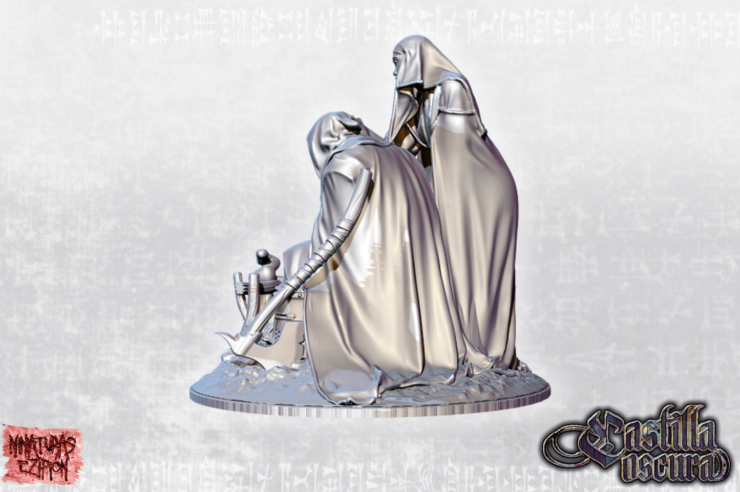 Eulogio's Last Beer Vignette by Ezipion Miniatures