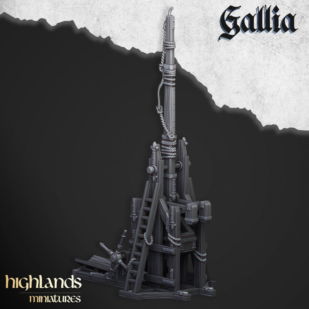 Gallia Trebuchet by Highlands Miniatures