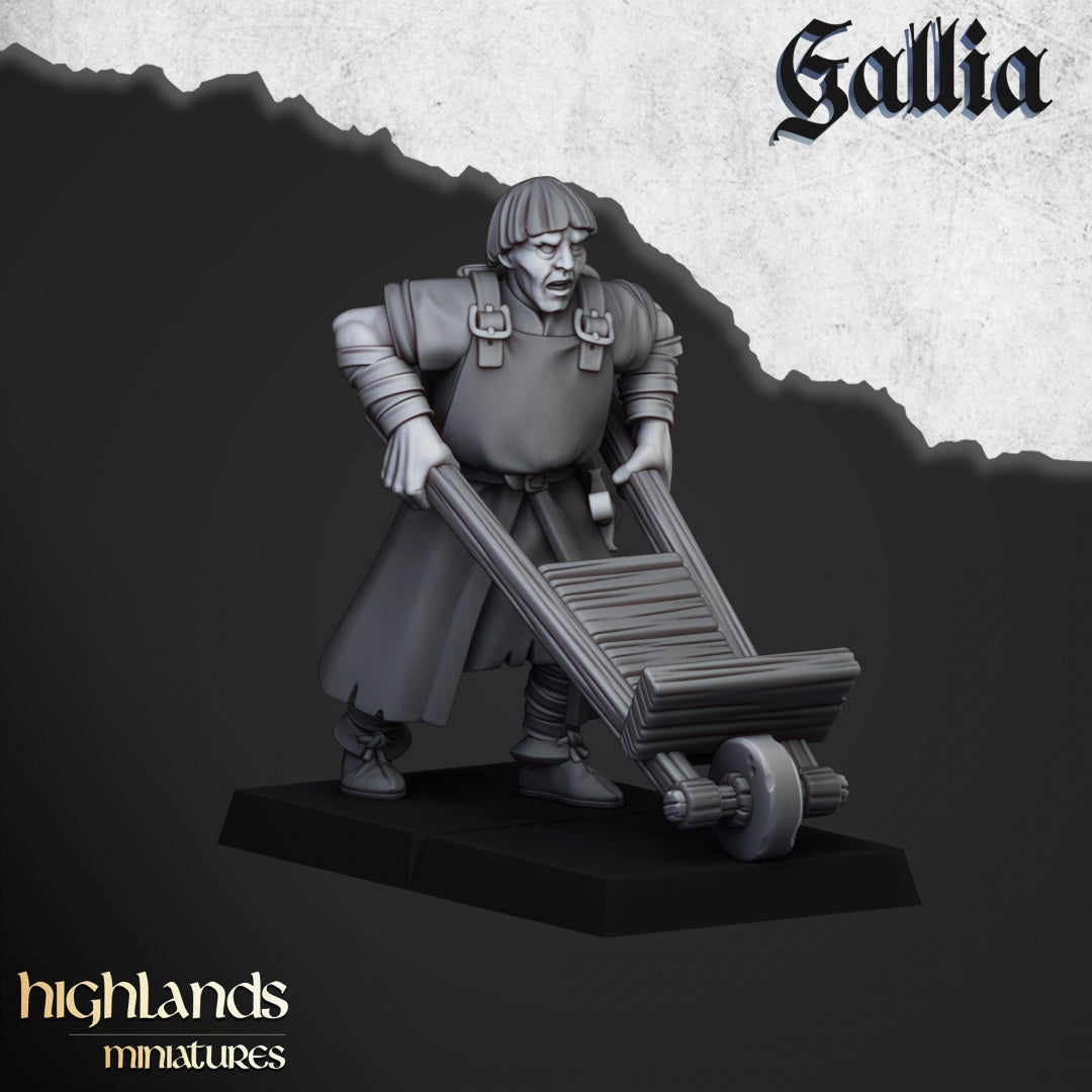 Gallia Trebuchet by Highlands Miniatures