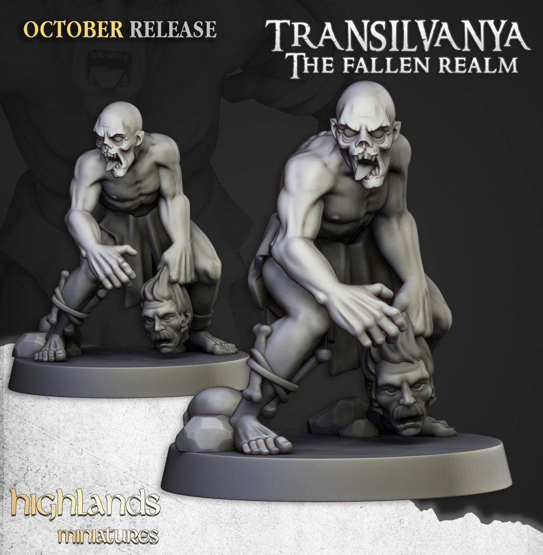 Ghouls by Highlands Miniatures
