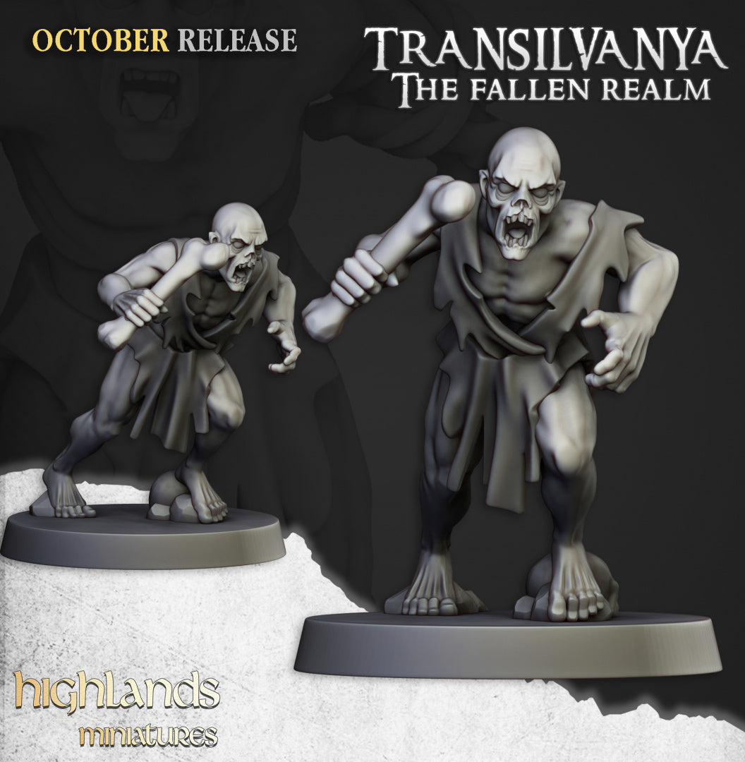 Ghouls by Highlands Miniatures