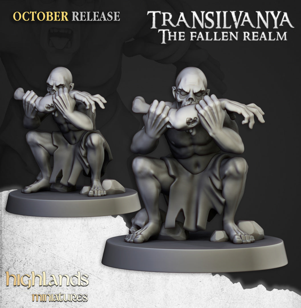 Ghouls by Highlands Miniatures