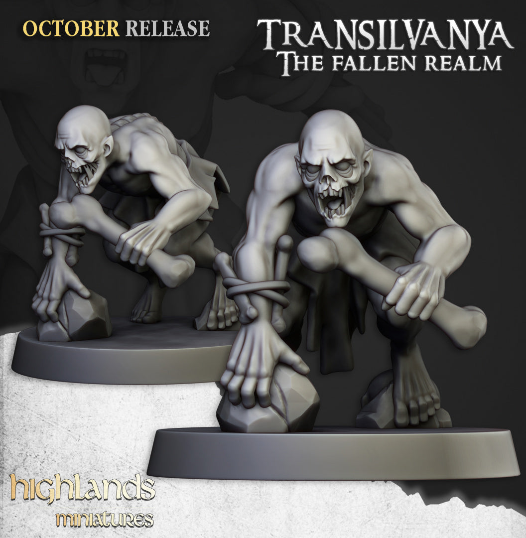 Ghouls by Highlands Miniatures