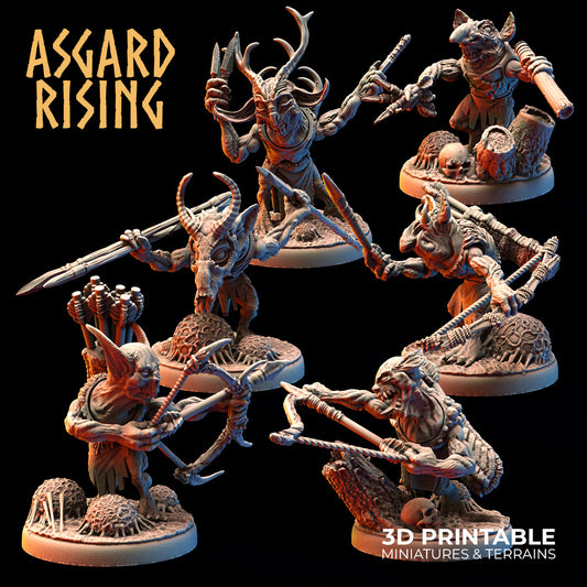 Forest Goblin Sharpshooters by Asgard Rising