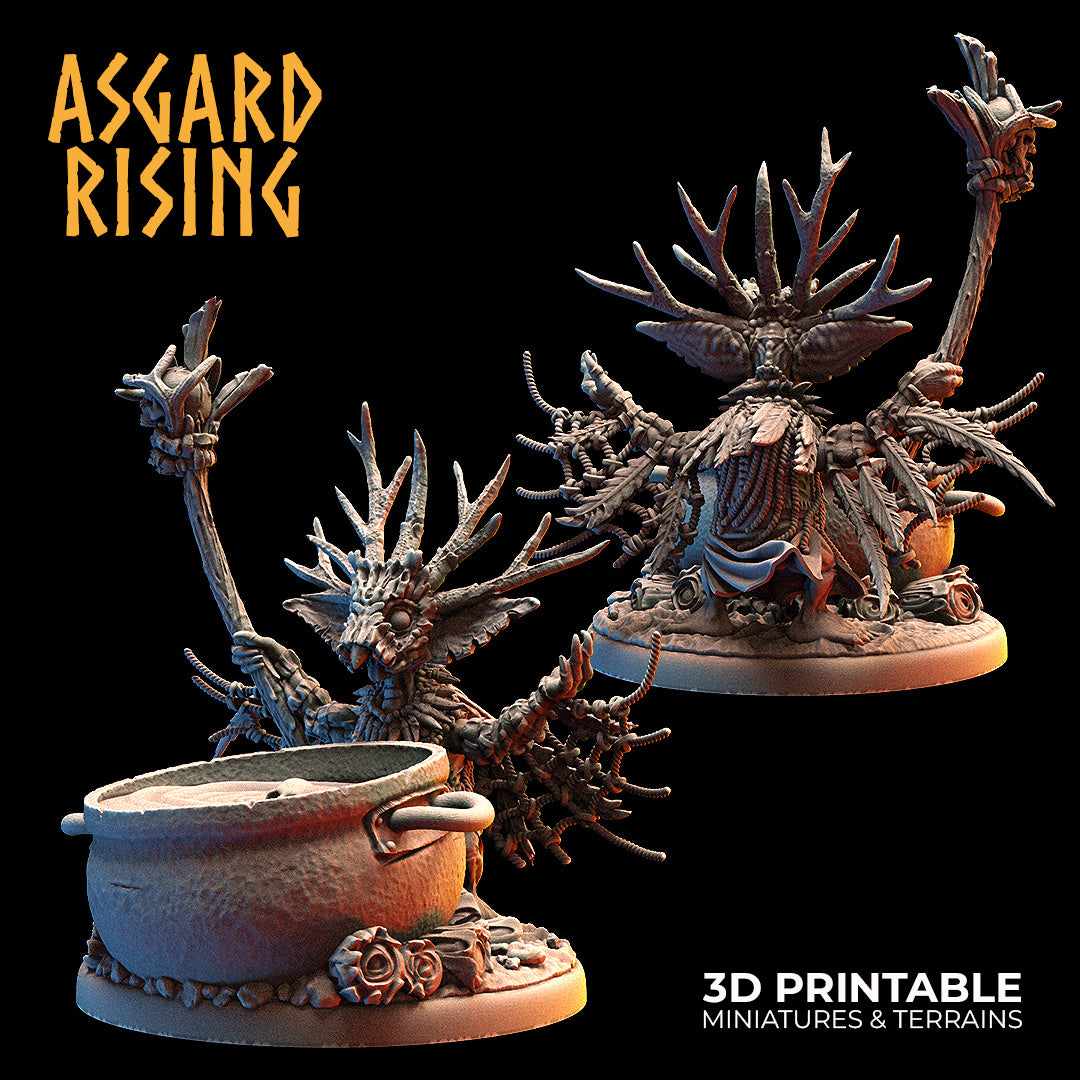 Goblin Shaman 1 by Asgard Rising