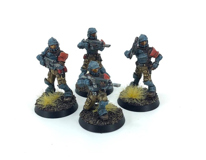 Krevarian Dragoon Squad with Ammit Infantry Fighting Vehicle