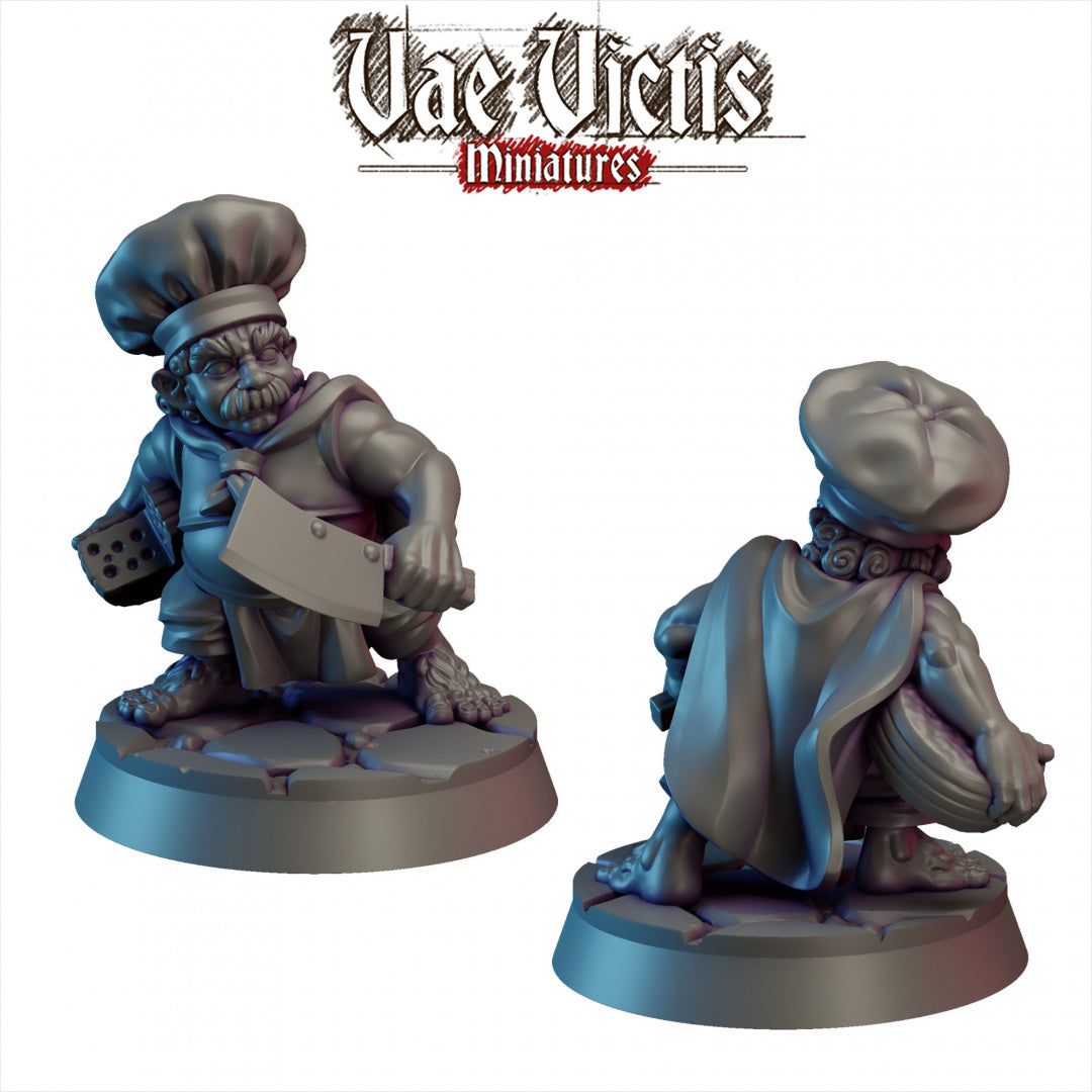 Halfling Cook by Vae Victis Miniatures